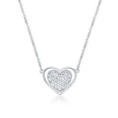 NK'L, JUST RH. PAVE HEARTS (229)